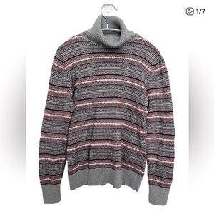 L.L.‎ Bean Cotton & Cashmere Turtleneck Sweater - Small flawed